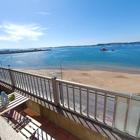 Apartamento Mirador Mar De Castelao, 1ª Linea De Playa Urbana Vilanova de Arousa Exterior foto