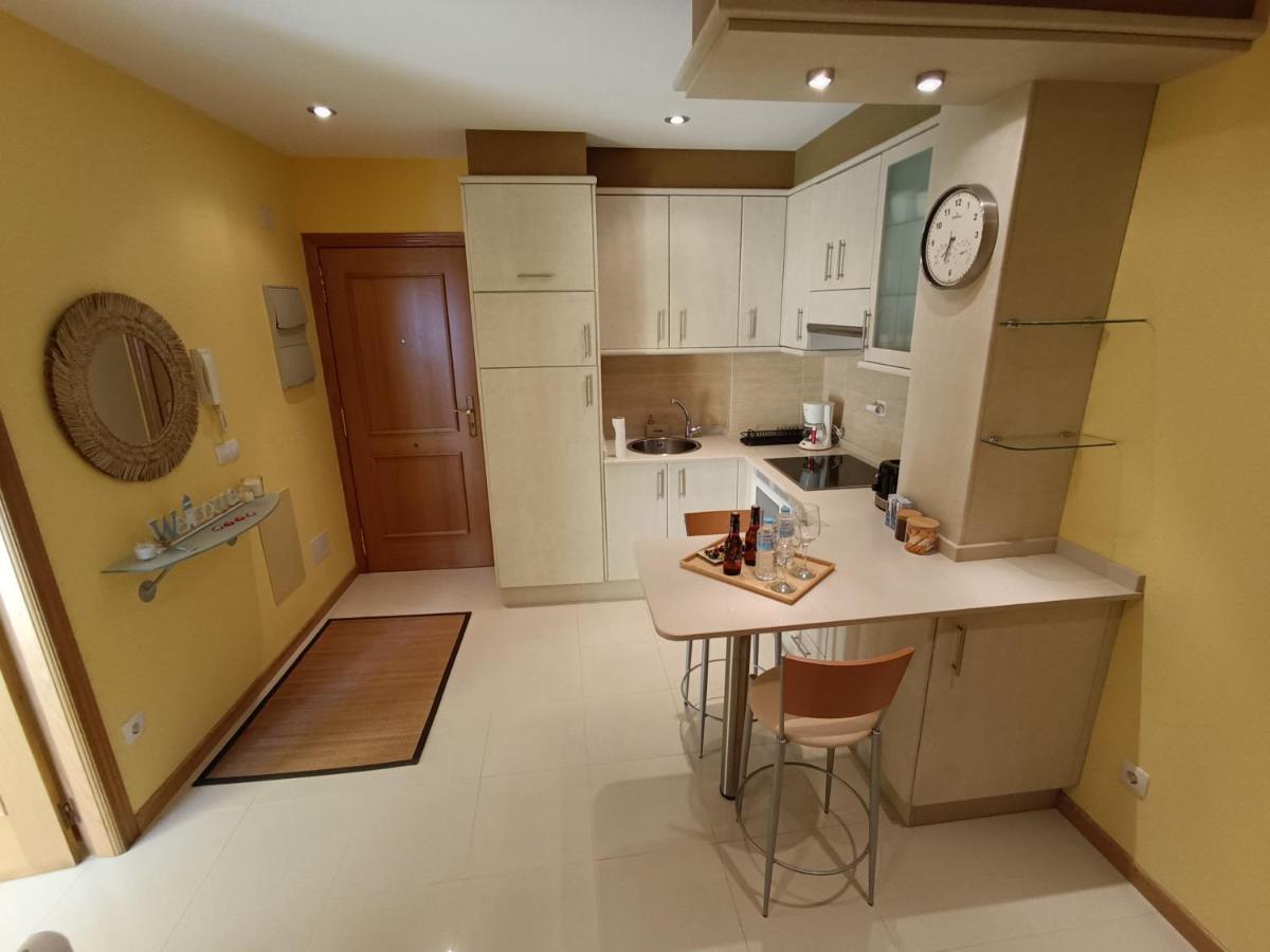 Apartamento Mirador Mar De Castelao, 1ª Linea De Playa Urbana Vilanova de Arousa Exterior foto