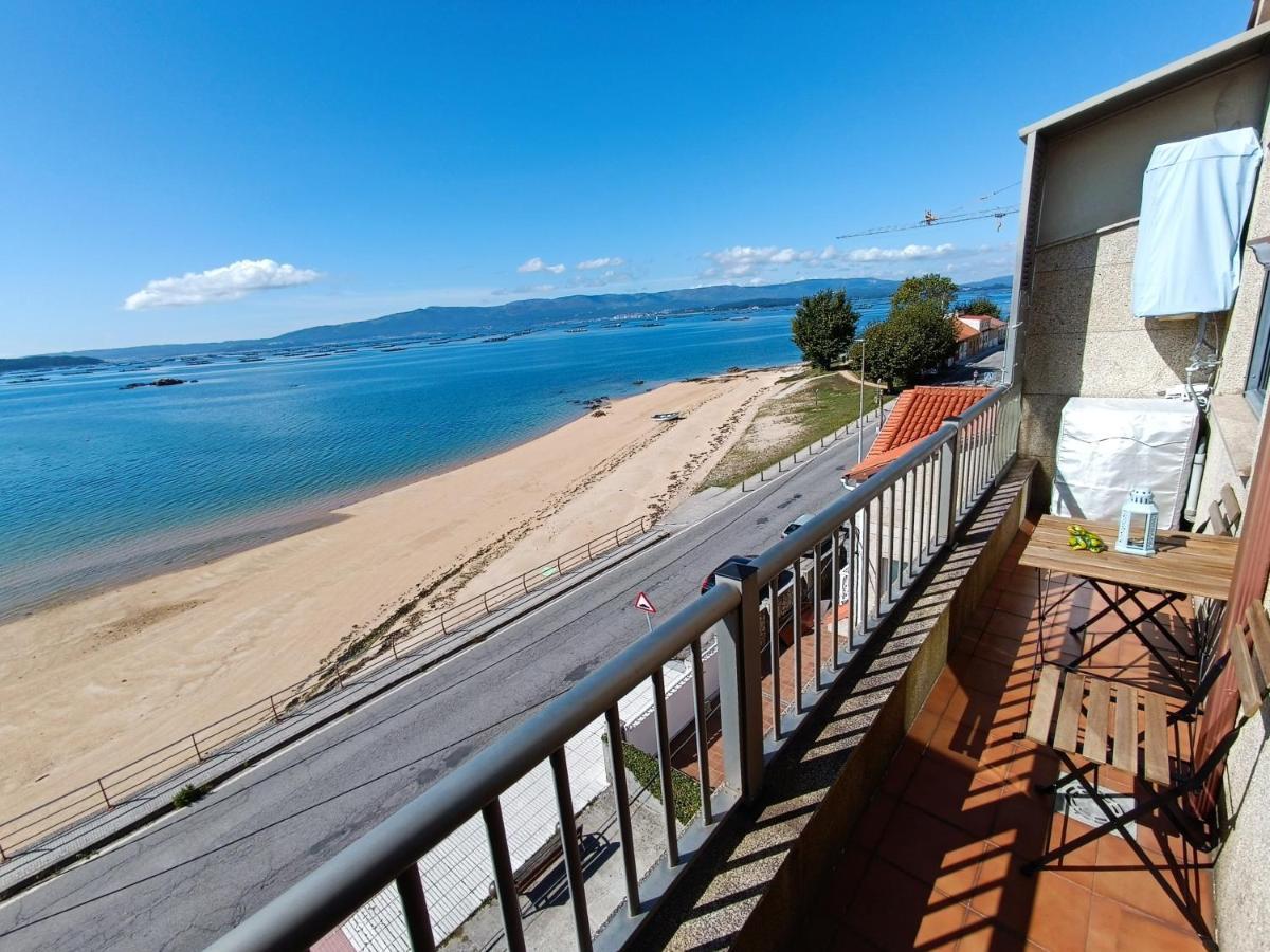 Apartamento Mirador Mar De Castelao, 1ª Linea De Playa Urbana Vilanova de Arousa Exterior foto