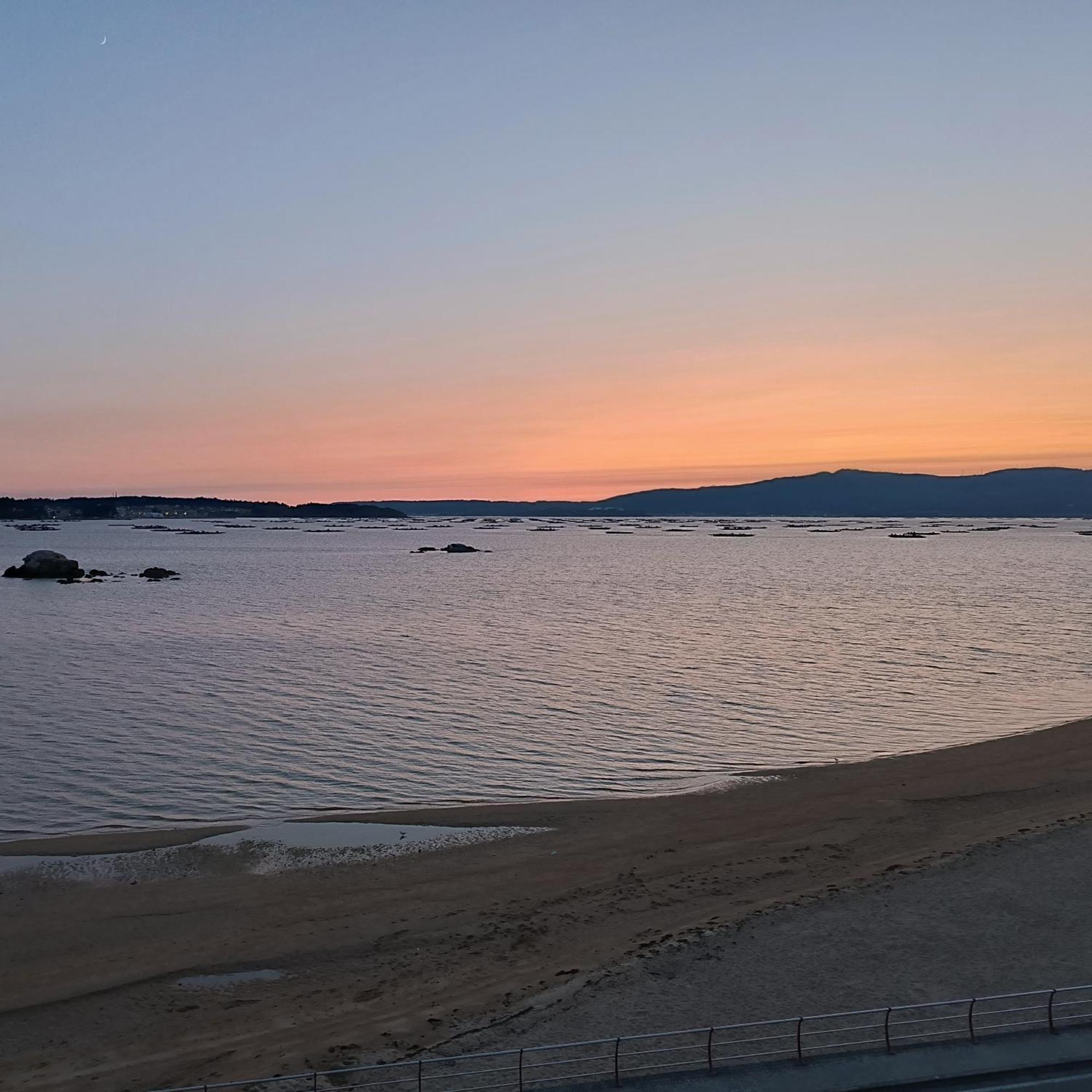 Apartamento Mirador Mar De Castelao, 1ª Linea De Playa Urbana Vilanova de Arousa Exterior foto