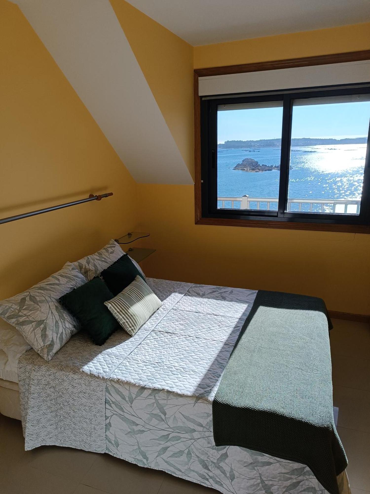 Apartamento Mirador Mar De Castelao, 1ª Linea De Playa Urbana Vilanova de Arousa Exterior foto